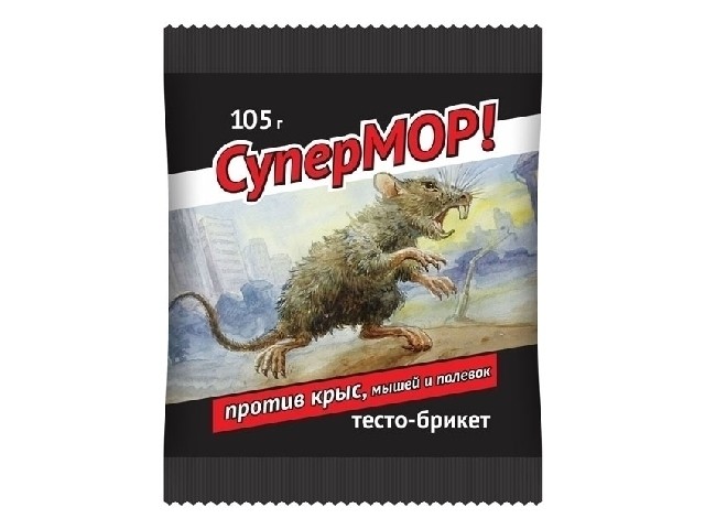 СуперМОР тесто-брикет 42 г (50 шт/кор)